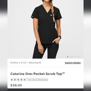 Figs Catarina scrub top. Size xl. Women